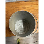 Vintage 1930s Confections Inc Ice Cream Container Pail Steel 10 qt - 1936