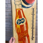 Vintage Drink Bireley's Thermometer Soda Pop Advertising Sign Large 26"