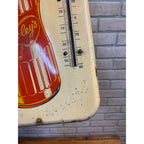 Vintage Drink Bireley's Thermometer Soda Pop Advertising Sign Large 26"