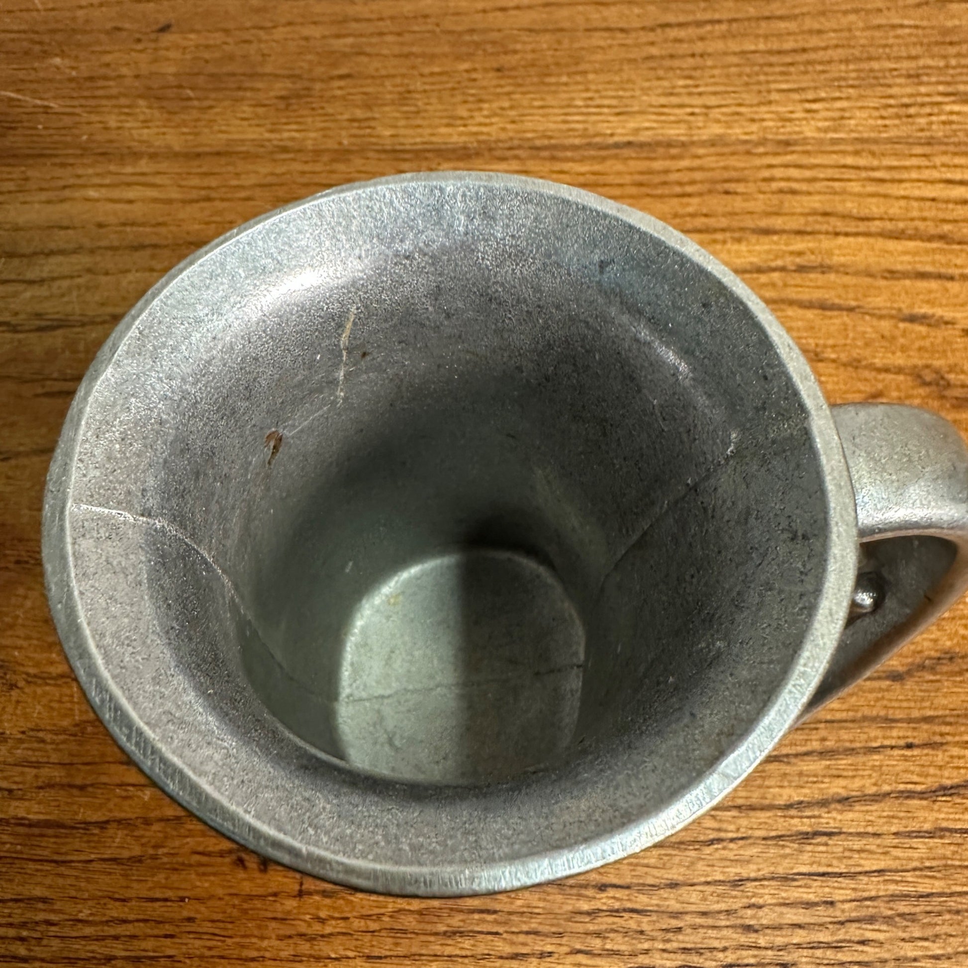 Armetale Vintage Pewter Horn Tankard Mug Beer Ale Stein Cup Wilton