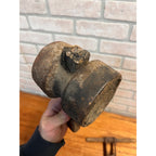 Vintage Pair Wood Barrelmaking Cooper Hand Tools Mallet & Bung Hole Auger Winemaking Primitive