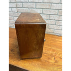 Antique Art Deco Sterilizer Medical Apothecary Barber Display Cabinet Case