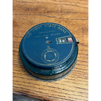 Vintage Add-O-Bank Metal Coin Bank Campbellsport Wis WI Wisconsin - NO KEY