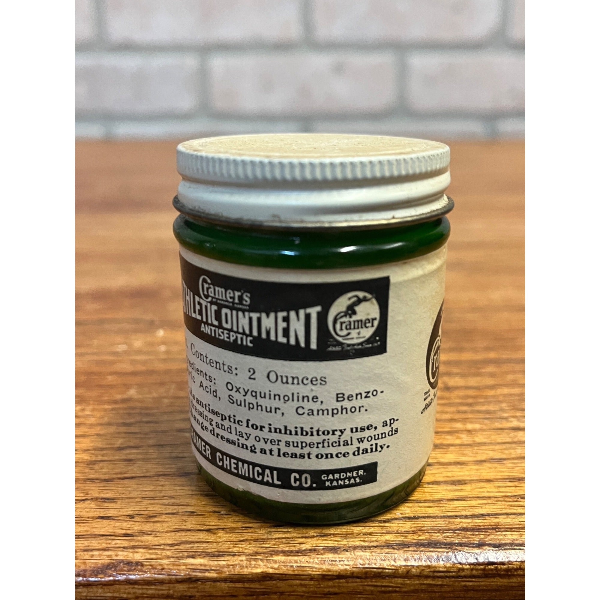 Vintage Cramer's Athletic Ointment Cramer Chemical Gardner, KS Unopened