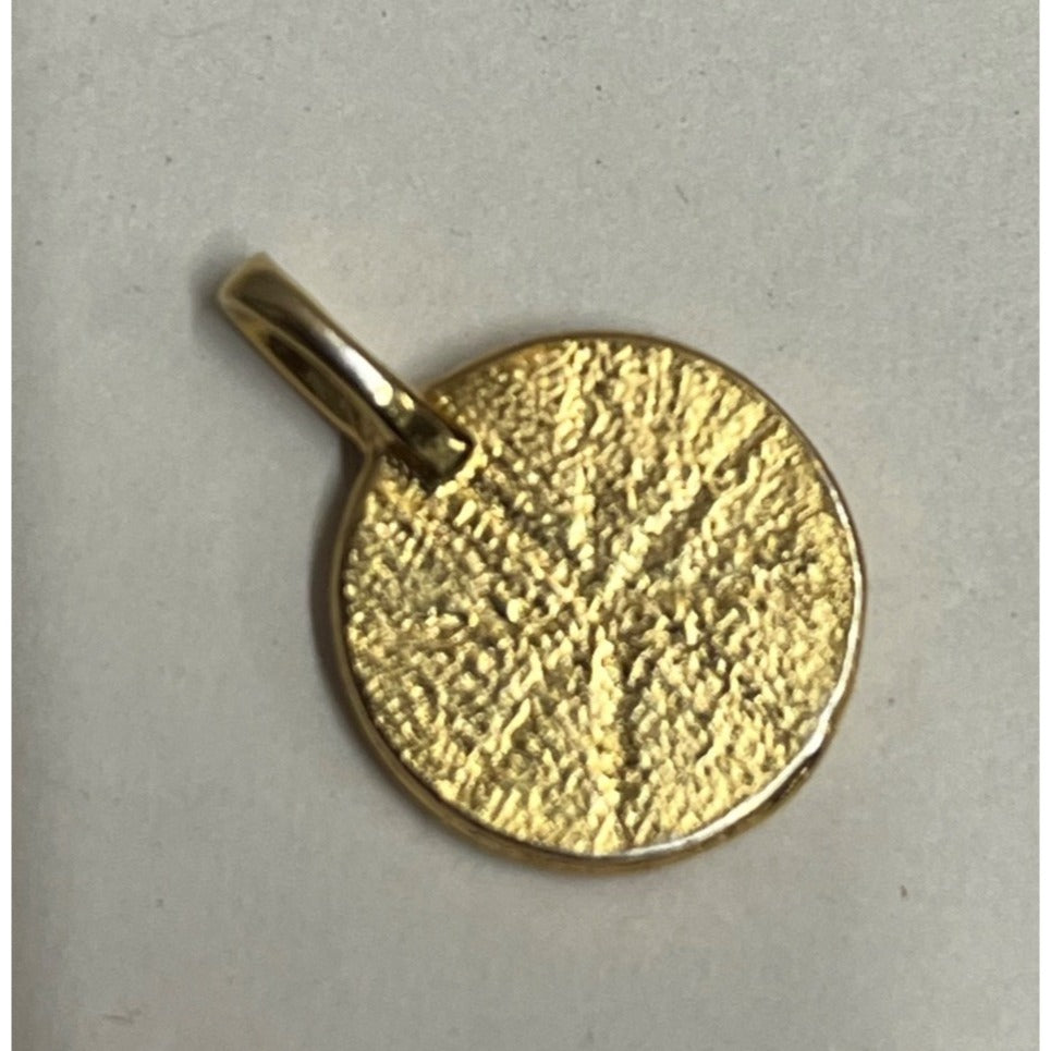 Vintage Miniature John F. Kennedy JFK 1917-1963 Memorial Coin Pendant Charm 2cm