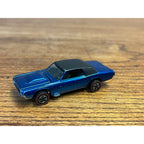 Vintage 1967 Hot Wheels Redline Custom T-Bird Blue w/ Black Roof  - CLEAN