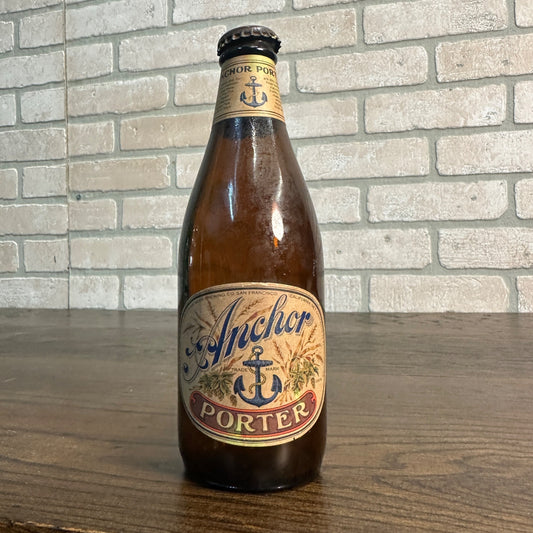 Rare Old Vintage "ANCHOR PORTER" Beer Bottle Anchor Brewing Co. San Francisco CA