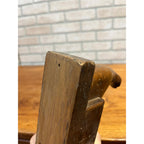 Antique Primitive German Peugeot Freres Woodworking Plane 1-1/4" Tool Horned