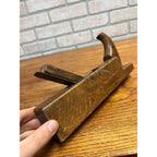 Antique Primitive German Peugeot Freres Woodworking Plane 1-1/4" Tool Horned
