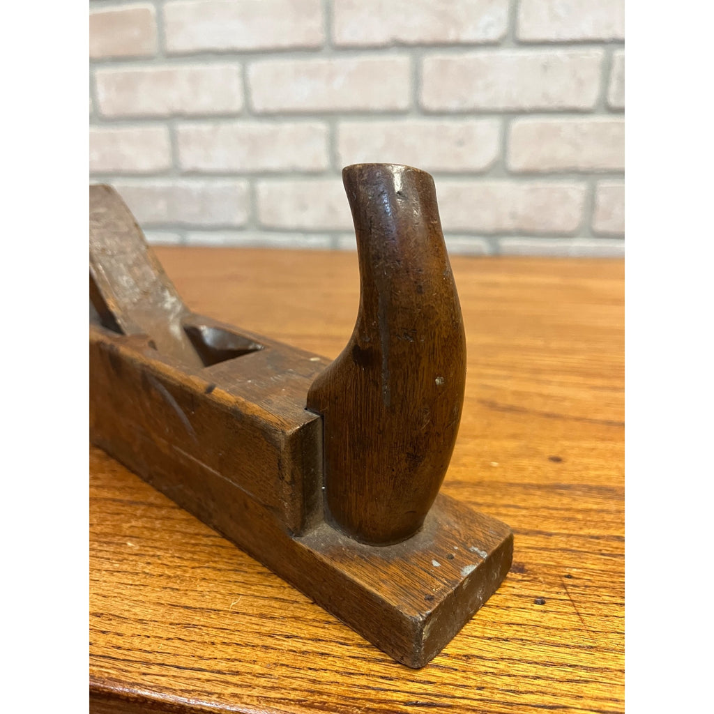 Antique Primitive German Peugeot Freres Woodworking Plane 1-1/4" Tool Horned