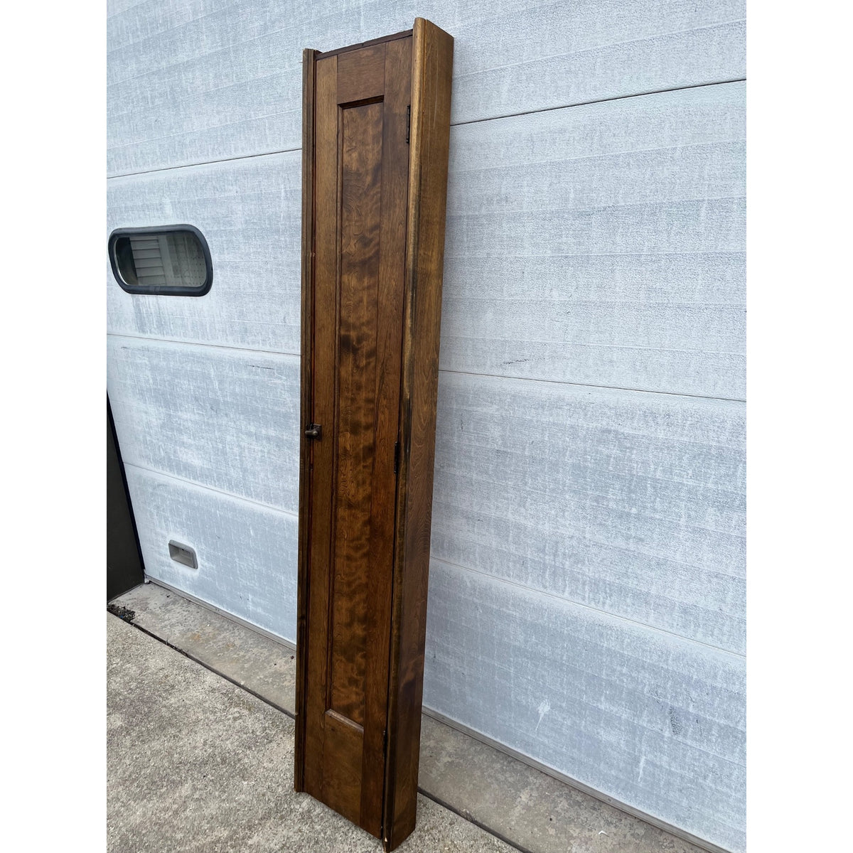 Victorian Built In Folding Ironing Board Wall Cabinet Primitive