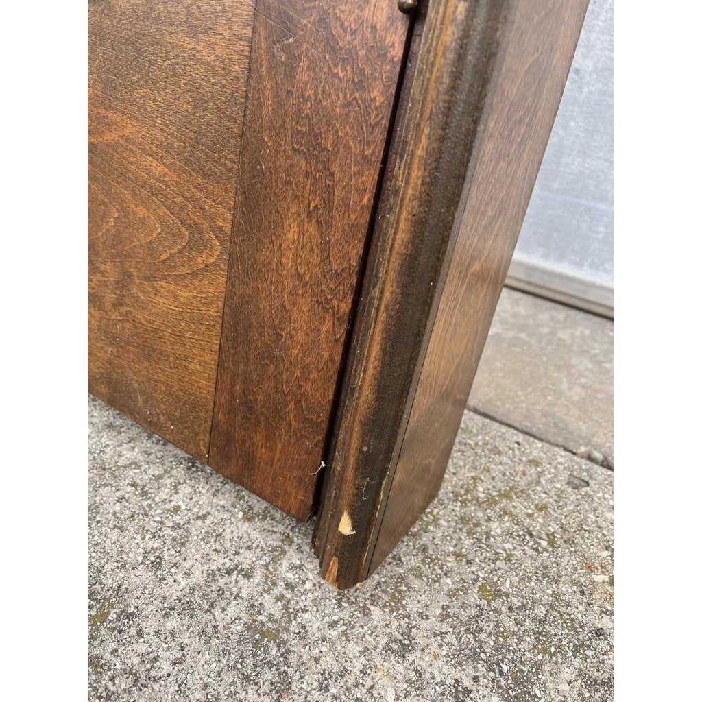 Victorian Built In Folding Ironing Board Wall Cabinet Primitive