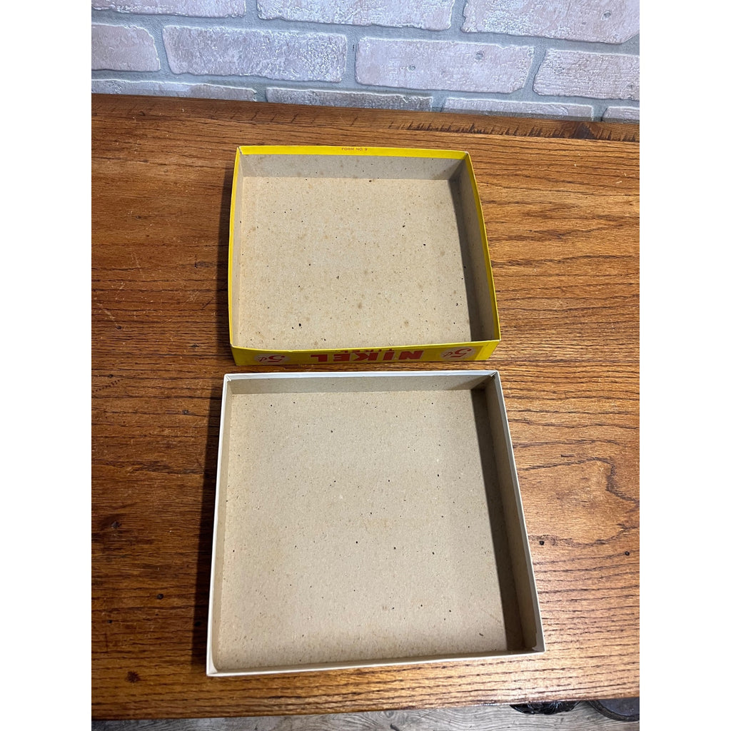 Vintage Nikel-Tikel Candy Bar Box George Ziegler Co. Milwaukee, WIS