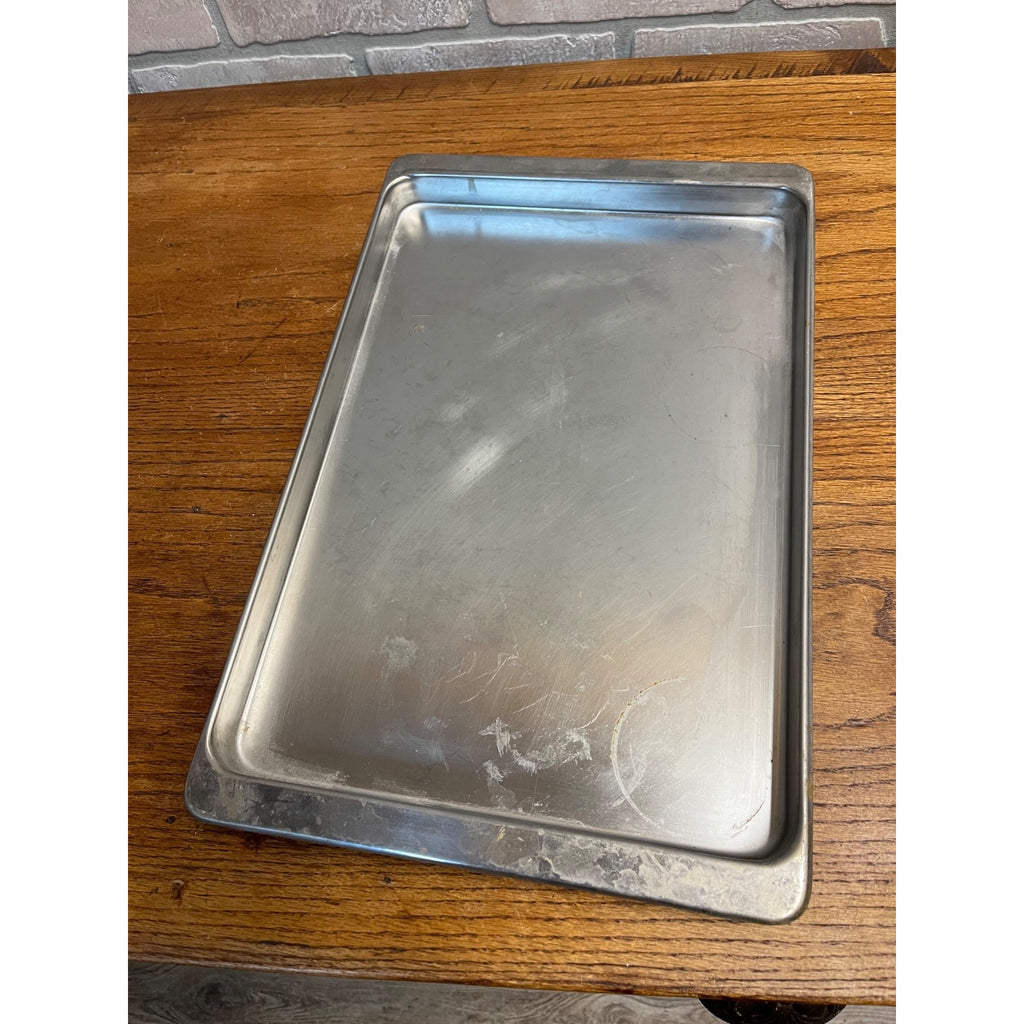 Vintage Revere Ware Stainless Steel Sheet/Cookie Pan #2515 15 1/4""x 10 1/2 x 1"