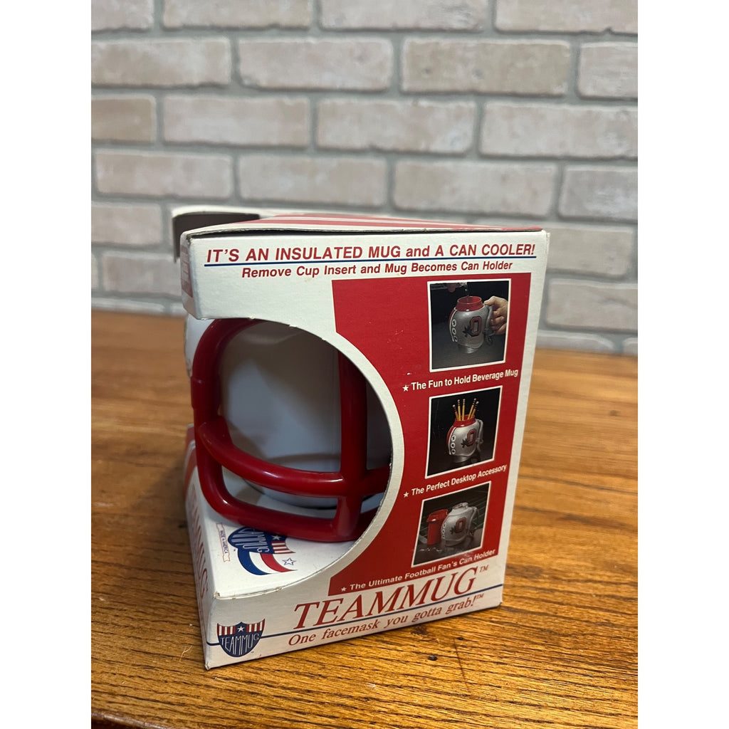 1994 Rose Bowl Wisconsin Badgers Mug Football Helmet Insulated Drink Holder NEW
