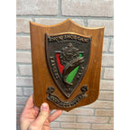 1950s Snow Shoe Camp Thessalon Ont. Bass Award Plaque Fishing Trophy Mid Century Cabin Decor