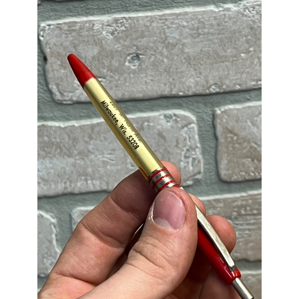 Vintage 1940s Lu-Gene's Bar Tavern Milwaukee Wisconsin Advertising Pen
