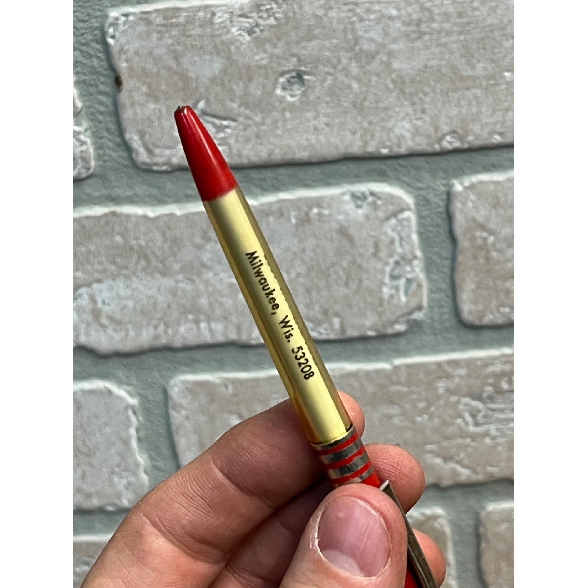 Vintage 1940s Lu-Gene's Bar Tavern Milwaukee Wisconsin Advertising Pen
