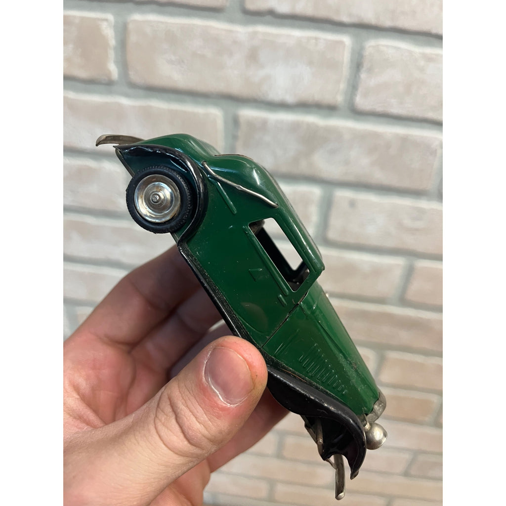 Vintage Triang Minic Green Vauxhall Cabriolet 19M w/ Key - Parts