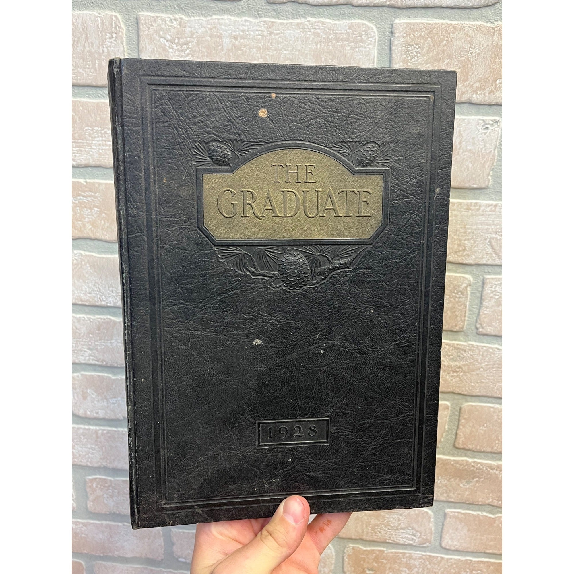 Vintage Antigo High School Yearbook 1927-28 Wisconsin Wis WI Hardcover