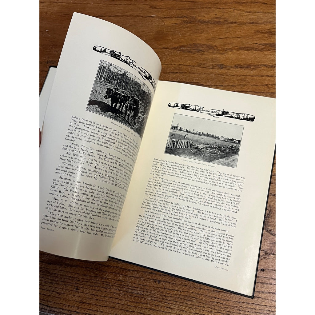 Vintage Antigo High School Yearbook 1927-28 Wisconsin Wis WI Hardcover