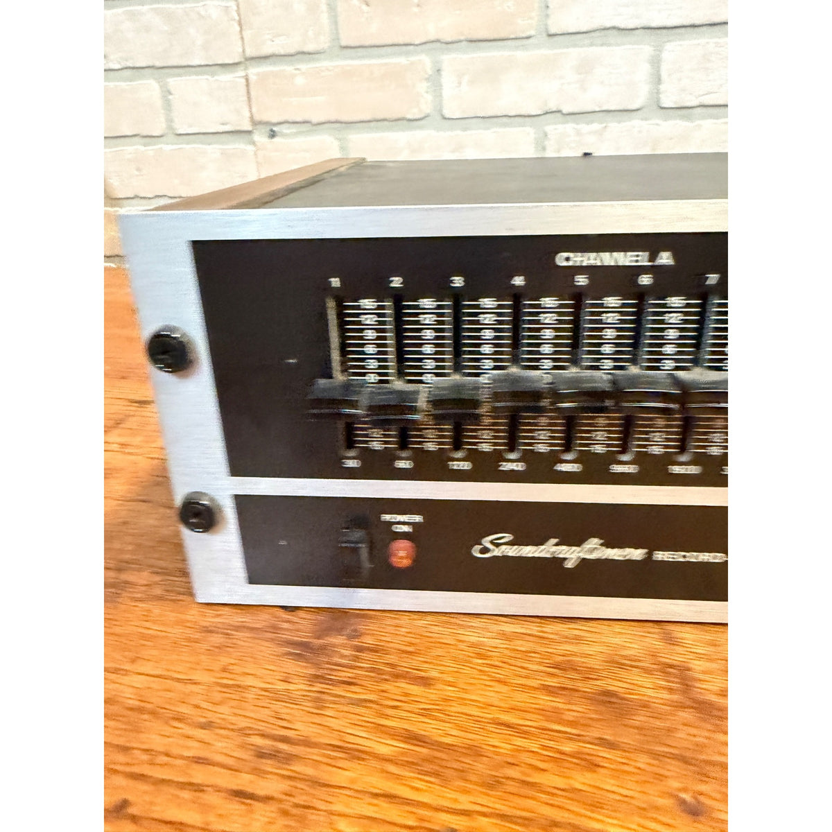 Vintage Soundcraftsmen RP2215-R Stereo Graphic Equalizer w/ Test Record Papers