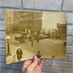 Original 1920 Walter Tractor Truck Factory Photo Manatee Ringling Bros Circus NY