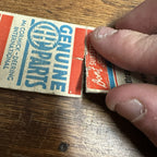Northrop Minn IH Mcormick Deering International Advertising matchbook