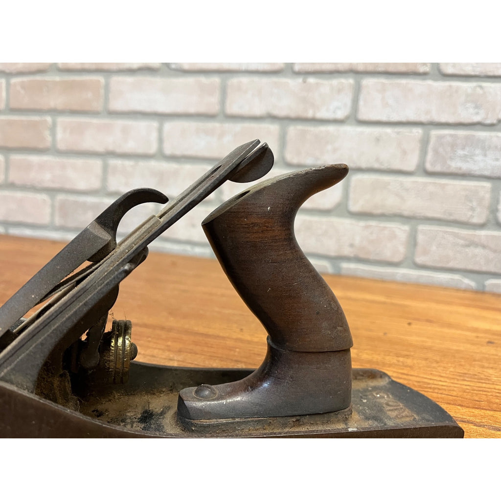 Vintage Stanley Bailey No.5 Smooth Bottom Hand Plane Woodworking Tool