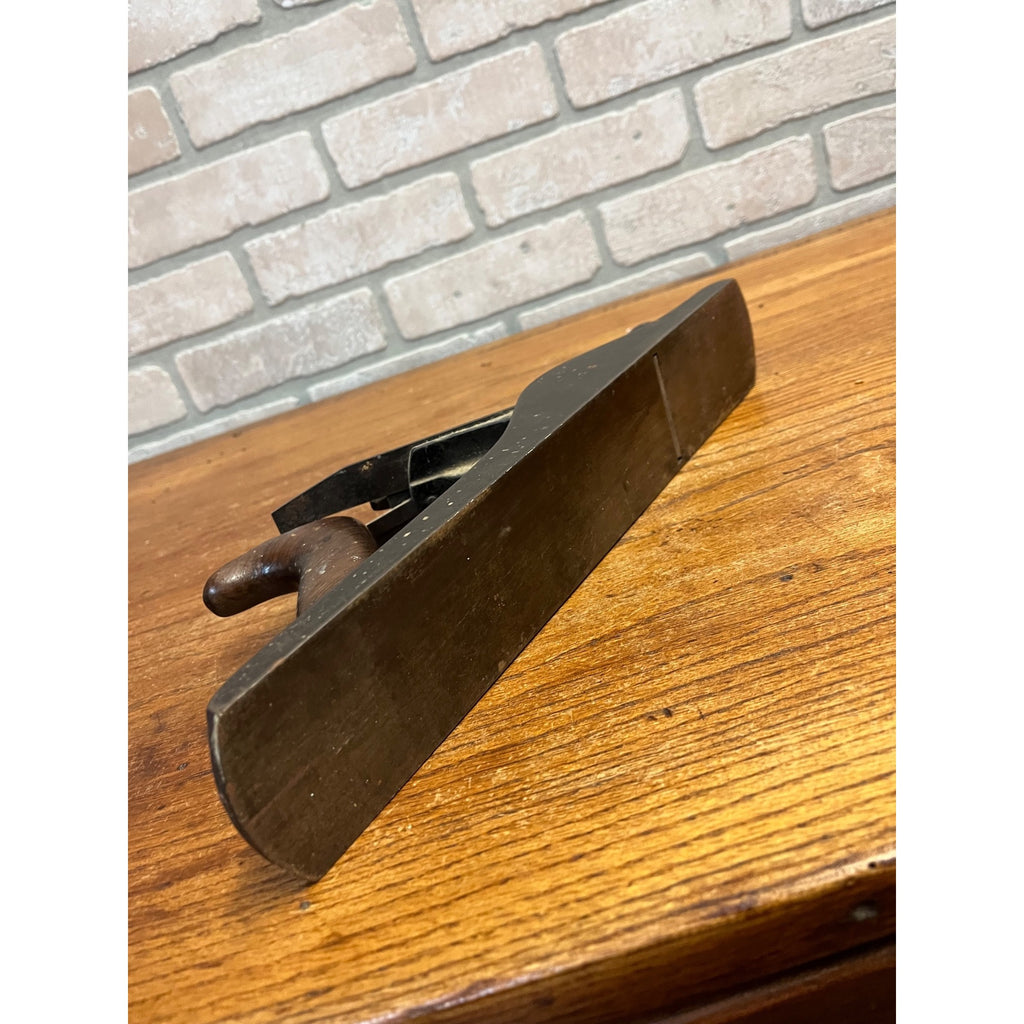 Vintage Stanley Bailey No.5 Smooth Bottom Hand Plane Woodworking Tool
