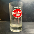 Vintage Reach For Bubble Up Red ACL Soda Fountain Glass Drinking Cup