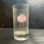 Vintage Reach For Bubble Up Red ACL Soda Fountain Glass Drinking Cup