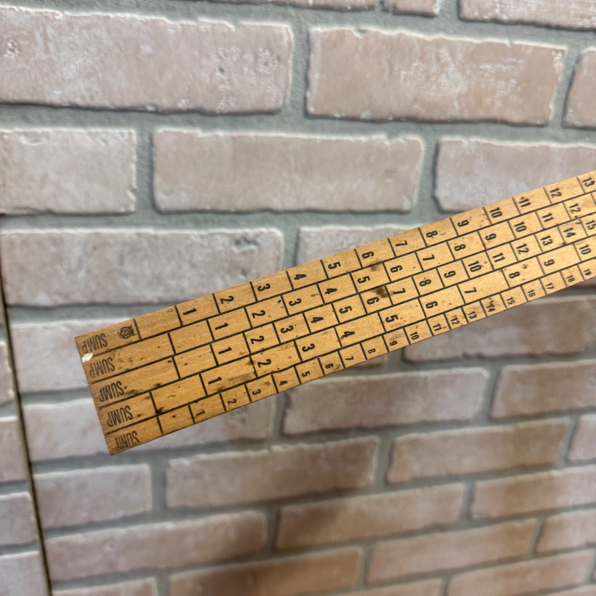 Original 1930s Era McCormick Deering Tractor Fuel Measuring Stick Eldorado Wis