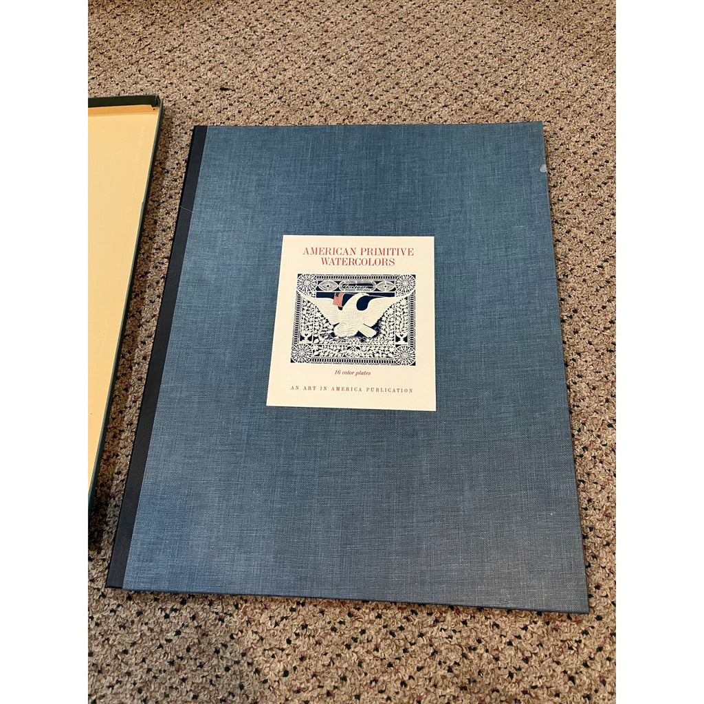 American Primitive Watercolors Complete Color Plates Folio Art (Full Set Of 16)