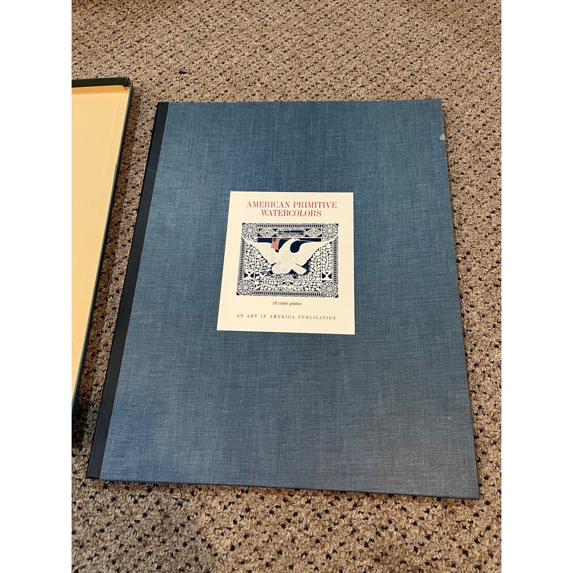 American Primitive Watercolors Complete Color Plates Folio Art (Full Set Of 16)