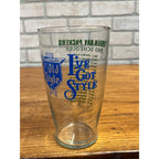 Vintage Heileman's Old Style Beer Glass "I've Got Style" Green Bay Packers 1983 Schedule