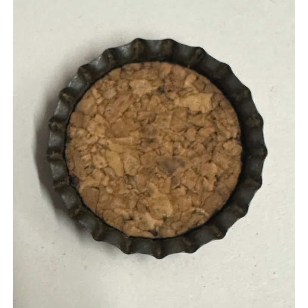 KINGSBURY XMAS BEER UNUSED CORK BEER BOTTLE CAP ~ SHEBOYGAN WISCONSIN CROWN