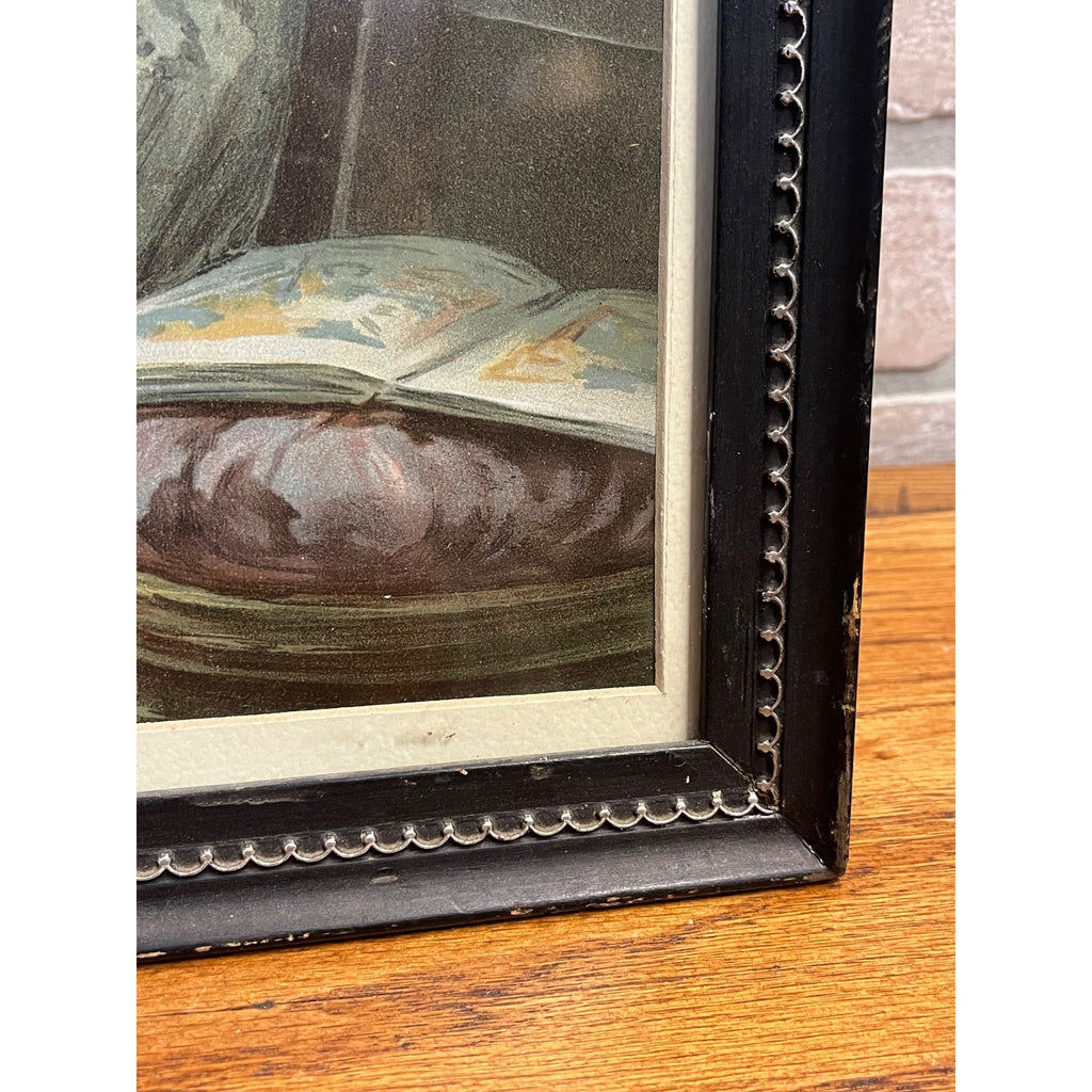 Vintage Spanish-American War Soldiers Wife Framed Art Print 1898 (Turner) Patriotic