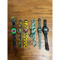 Vintage 1990s Child's Toy Watches US Army Power Rangers Jurassic Park