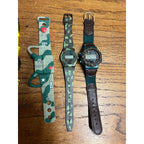 Vintage 1990s Child's Toy Watches US Army Power Rangers Jurassic Park