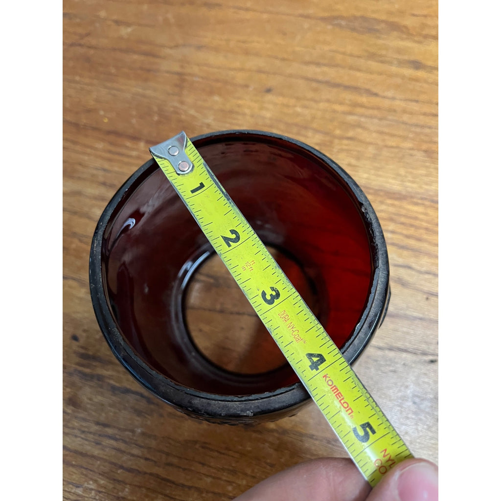 Dietz D-Lite Original Ruby Red Lantern Globe Replacement Part Loc-Nob H1