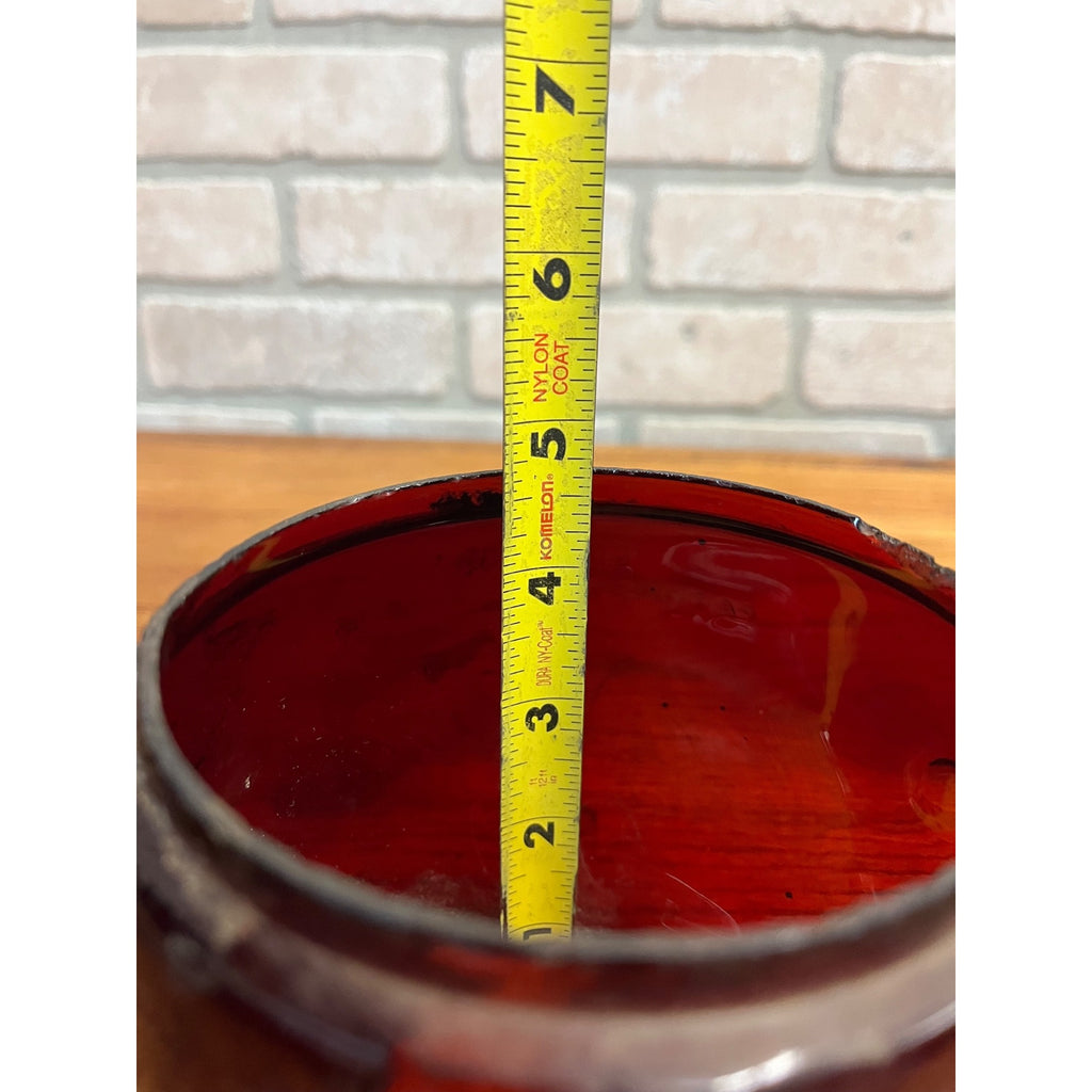 Dietz D-Lite Original Ruby Red Lantern Globe Replacement Part Loc-Nob H1