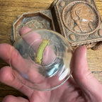 Syroco Style Art Deco Box Cigarette Case Ashtray Native American Okoboji Iowa