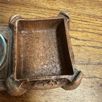 Syroco Style Art Deco Box Cigarette Case Ashtray Native American Okoboji Iowa