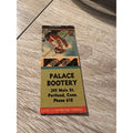 Vintage Palace Bootery Portland Conn Advertising Matchbook
