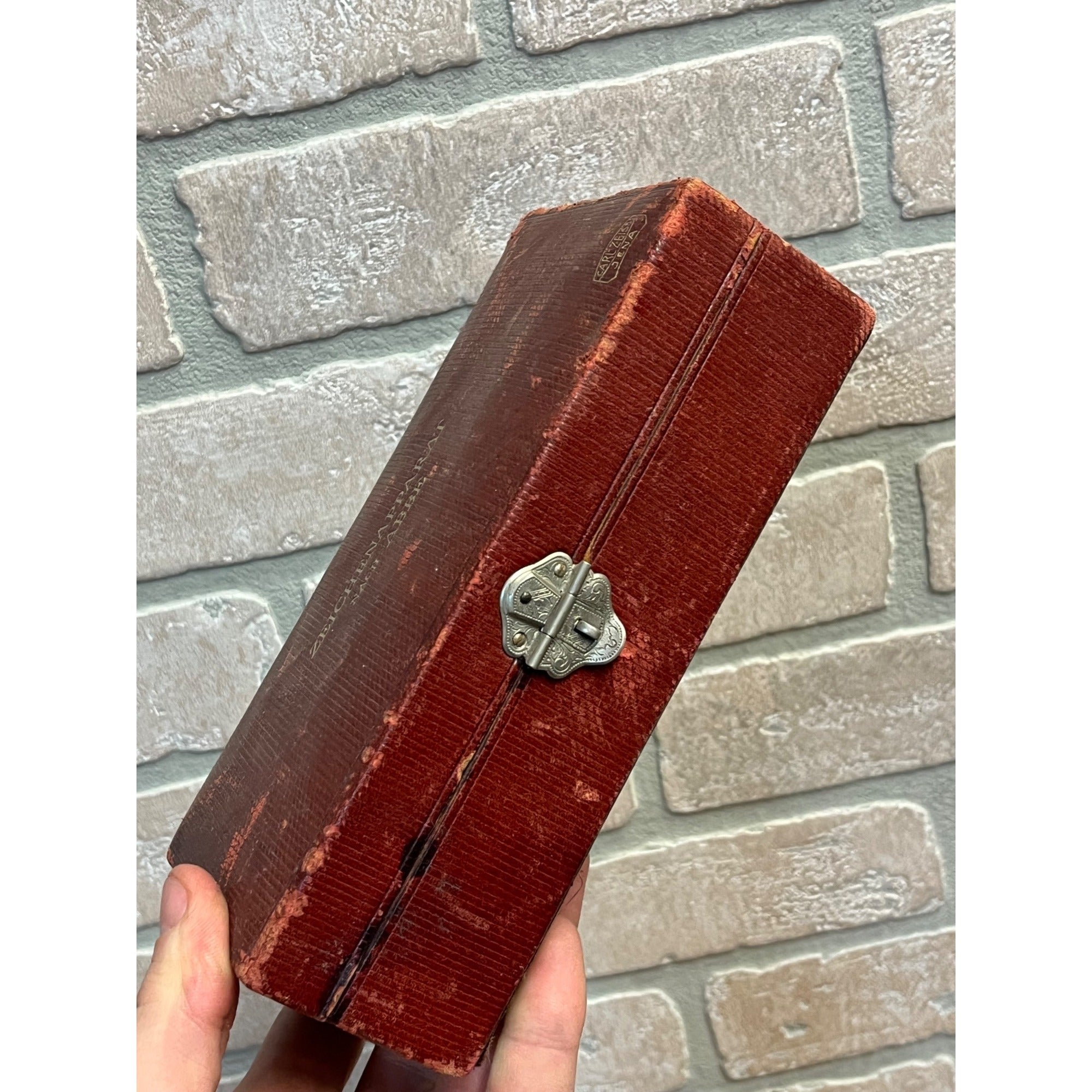 RARE Vintage Carl Zeiss Jena Camera Lucida Abbe's Drawing Camera - CASE ONLY