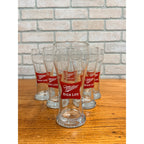 Vintage 1950s Miller High Life Beer 8oz Sham Glass Barware