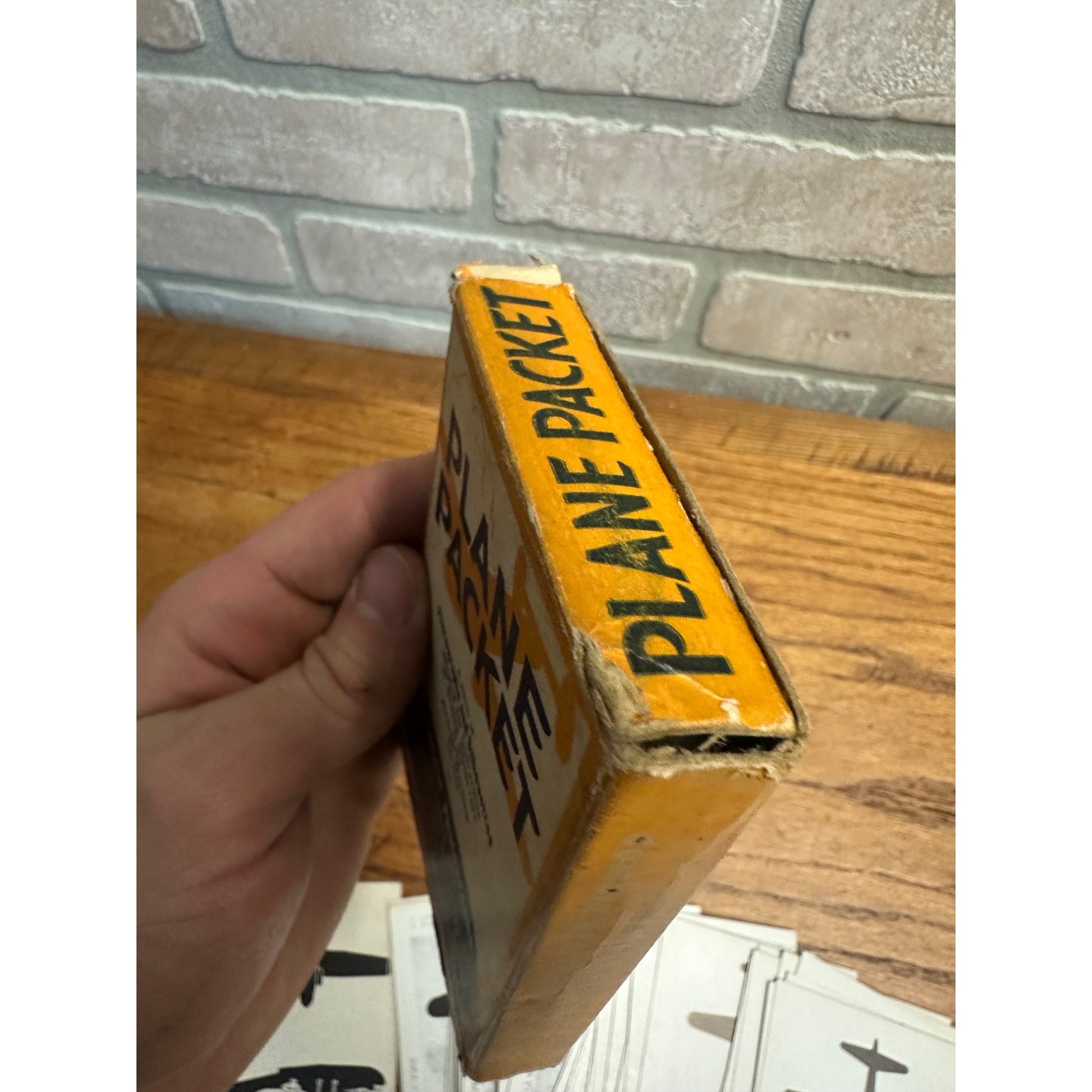 Original WWII Aircraft Warning Service Plane Identification Packet Silhouettes 55 Cards