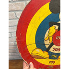 Vintage Mickey Mouse Target 1930s Cardboard Disney Game Marks Bros Marx Toy 17"