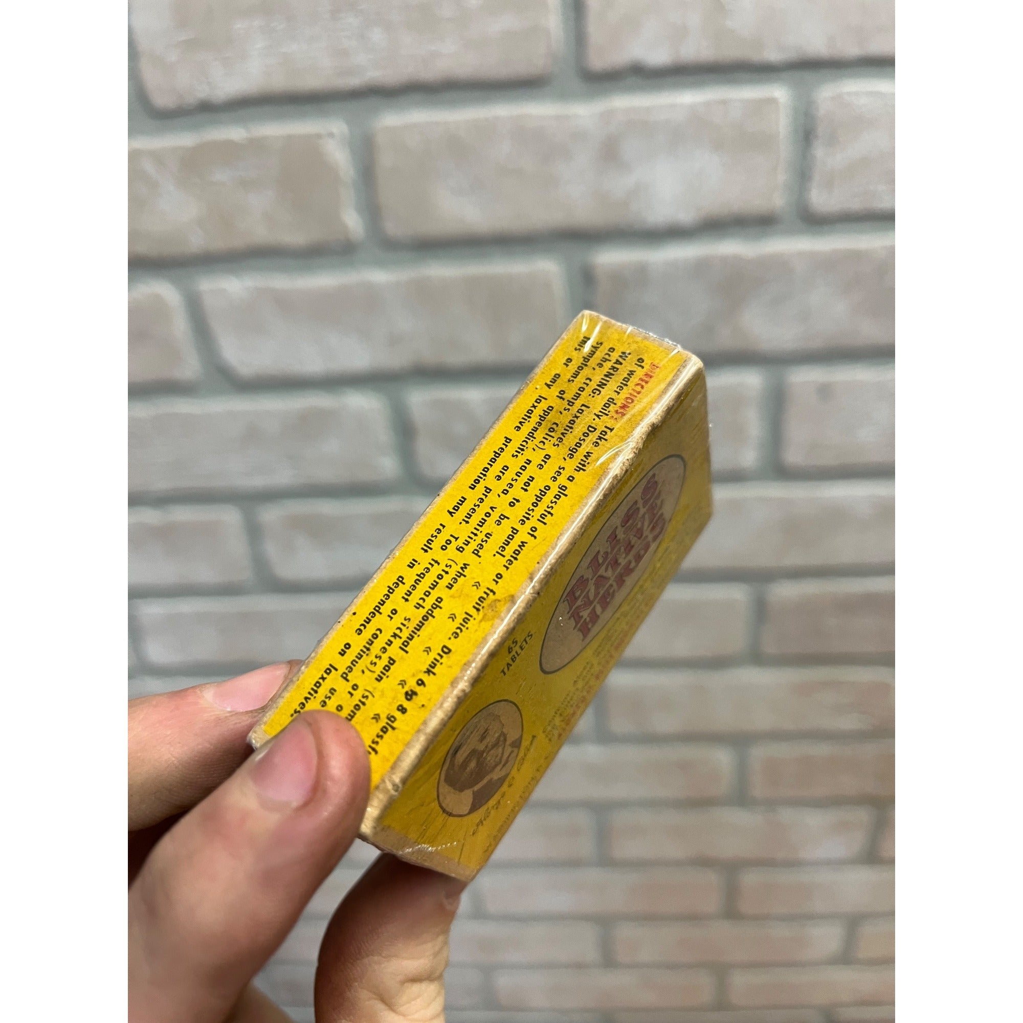 Antique Bliss Native Herbs Blood Laxative and Stomathic Remedy (New Old Stock)